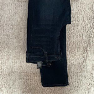 Liverpool Los Angeles, jeans, dark-blue, straight-leg, size 31/12